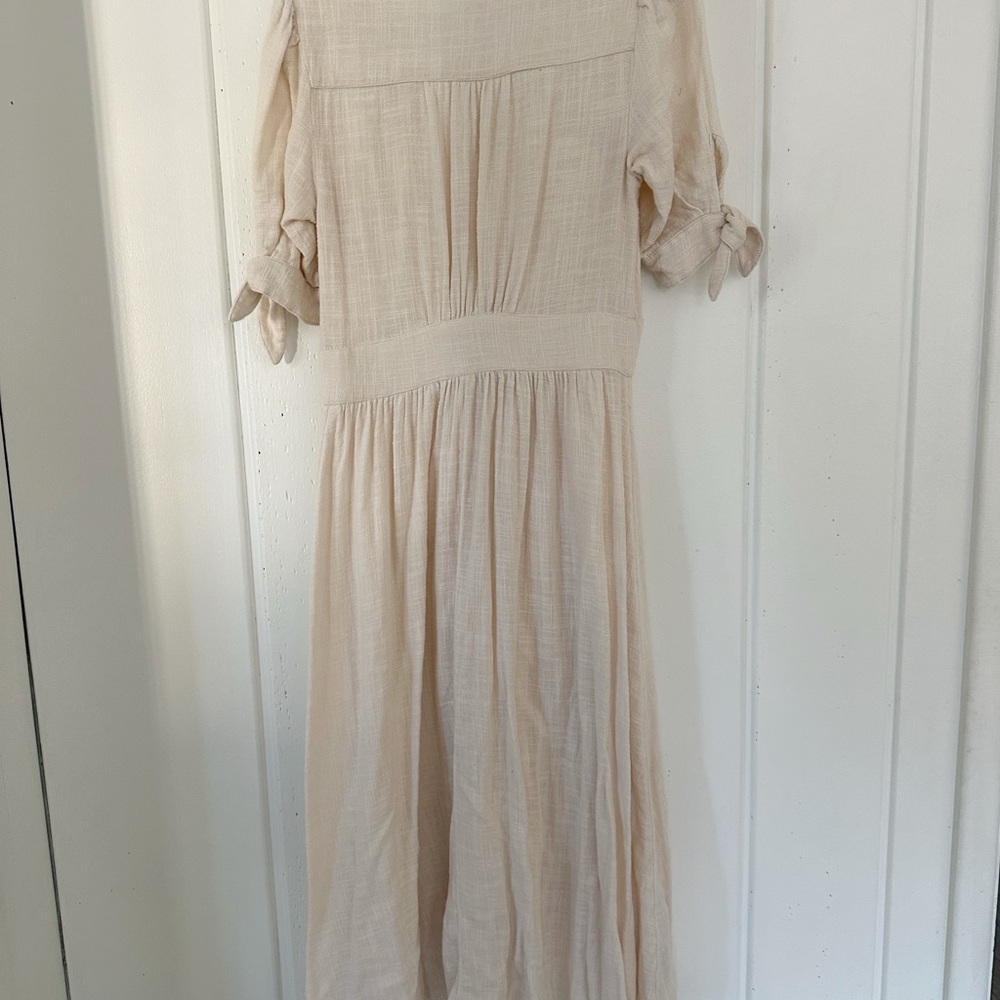 Free People Cotton Love of My Life Midi Dress Size M - Picture 5 of 5